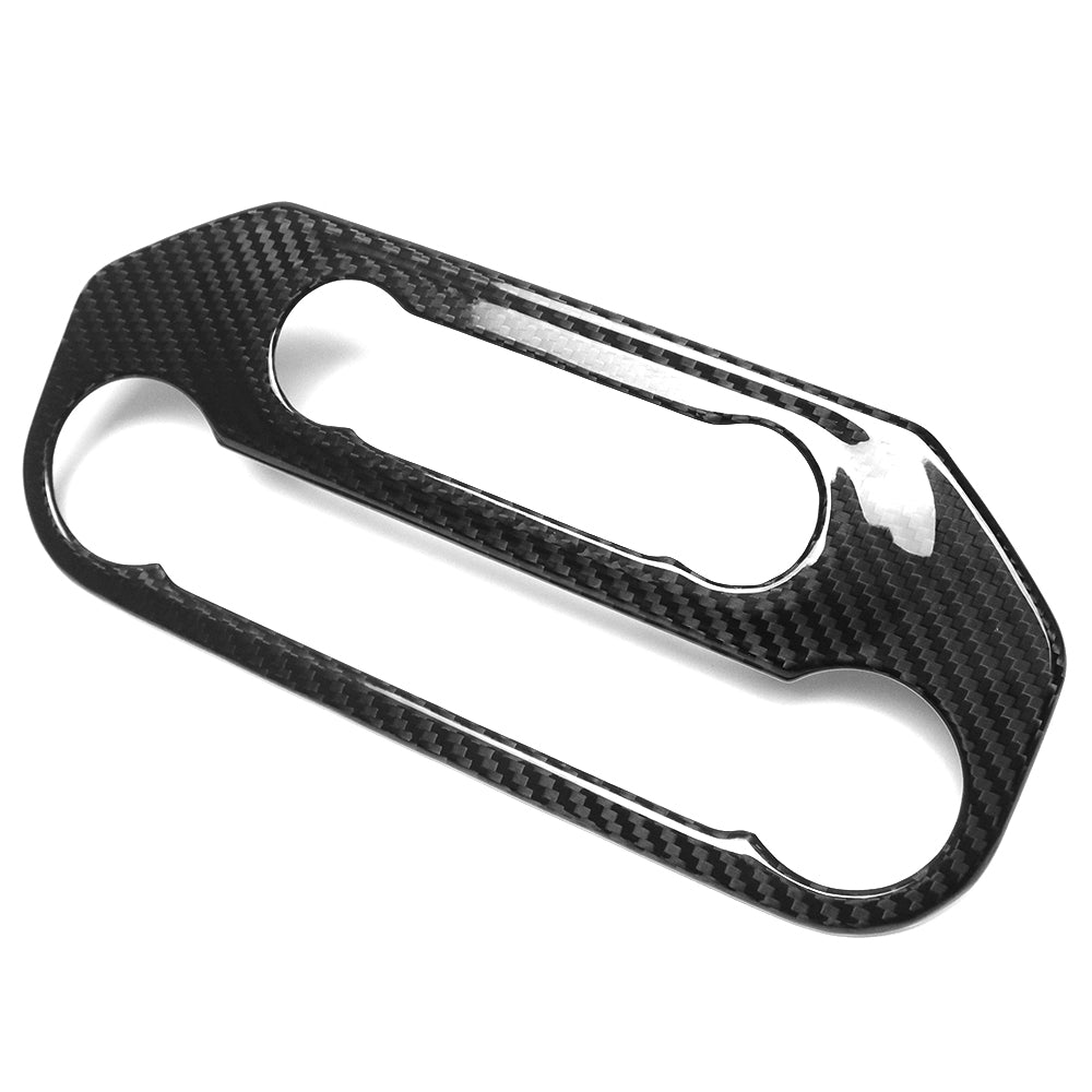 THETEN 2024 FORD BRONCO CARBON FIBER READING LIGHT FRAME AND AIR CONDITIONING PANEL FRAME