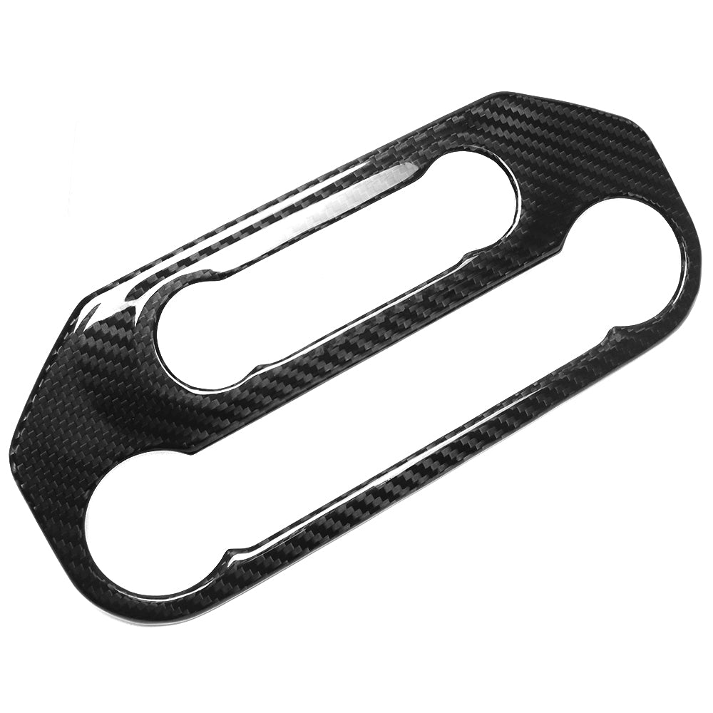 THETEN 2024 FORD BRONCO CARBON FIBER READING LIGHT FRAME AND AIR CONDITIONING PANEL FRAME