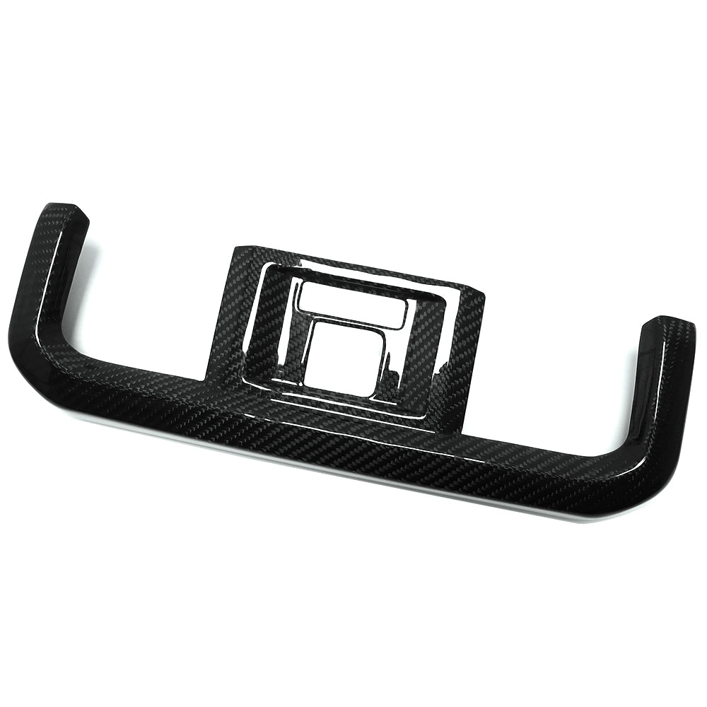 THETEN 2021-2024 FORD F150 RAPTOR ADHESIVE GLOSSY CARBON FIBER REAR AIR VENT OUTLET PANEL