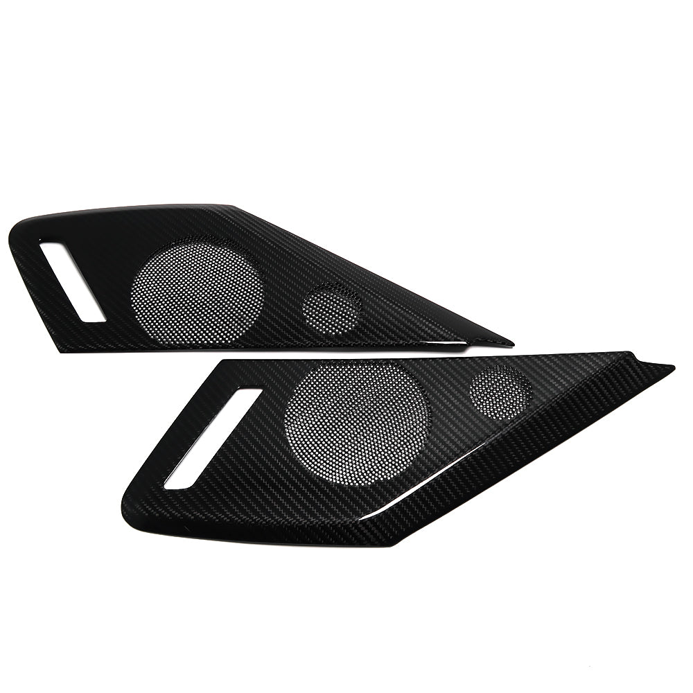 THETEN CORVETTE C8 GLOSS CARBON FIBER DOOR SPEAKER COVER