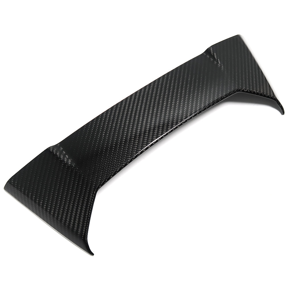 THETEN CORVETTE C8 GLOSS CARBON FIBER REAR SEAT SPEAKER TOP PANEL /WATERFALL UPPER SPEAKER PANEL