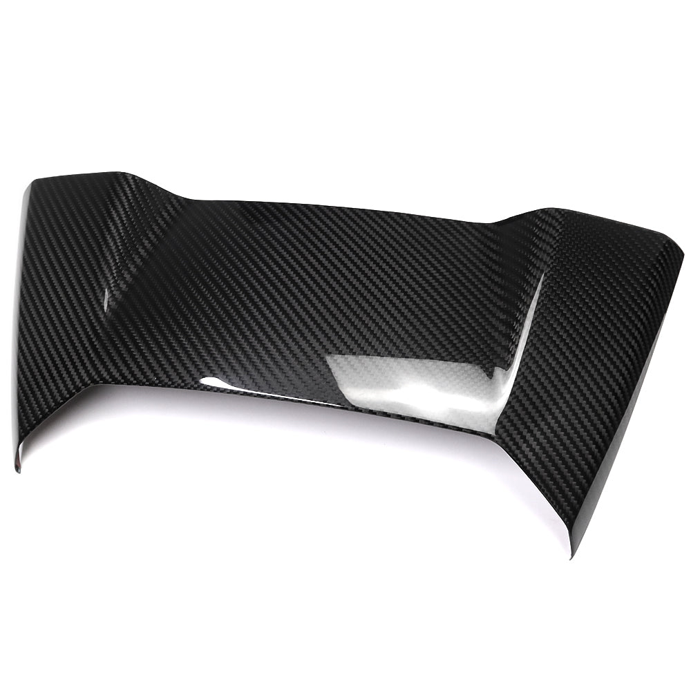 THETEN CORVETTE C8 GLOSS CARBON FIBER REAR SEAT SPEAKER TOP PANEL /WATERFALL UPPER SPEAKER PANEL