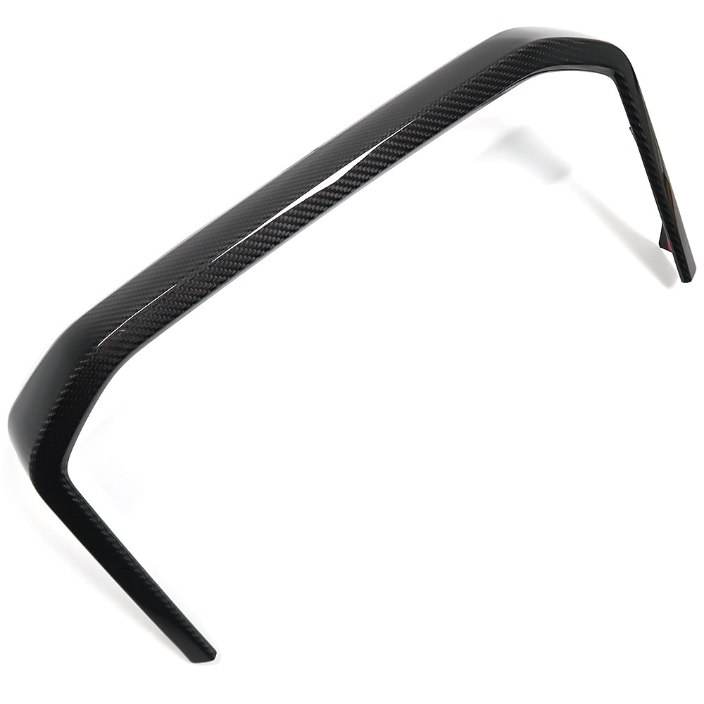 THETEN 2021-2024 FORD F150 RAPTOR ADHESIVE GLOSSY CARBON FIBER CENTER CONSOLE NAVIGATION FRAME