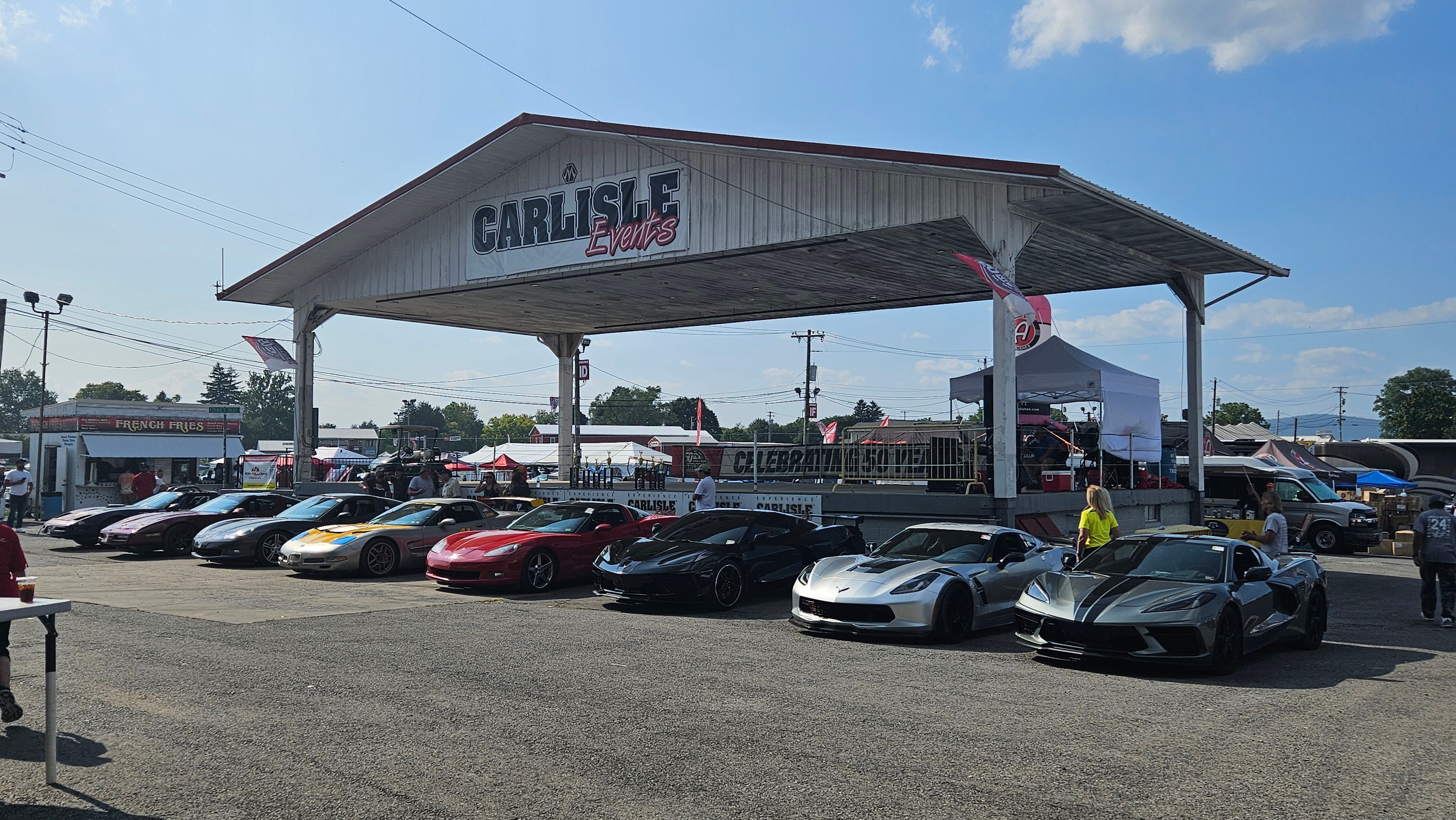 Corvettes at Carlisle 2024