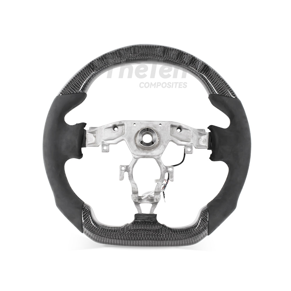 THETEN NISSAN 370Z LED ALCANTARA CARBON FIBER STEERING WHEEL