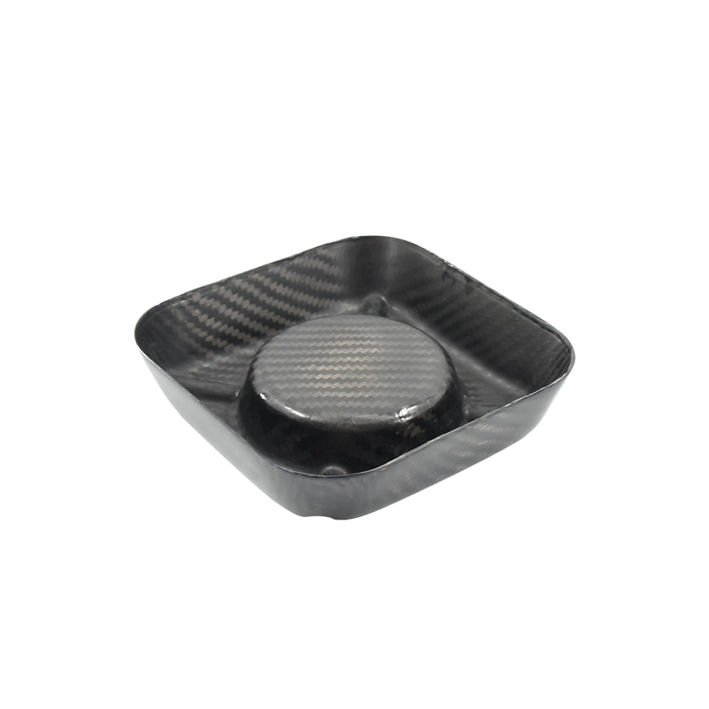 THETEN 6"PURE CARBON FIBER PORTABLE ASHTRAY