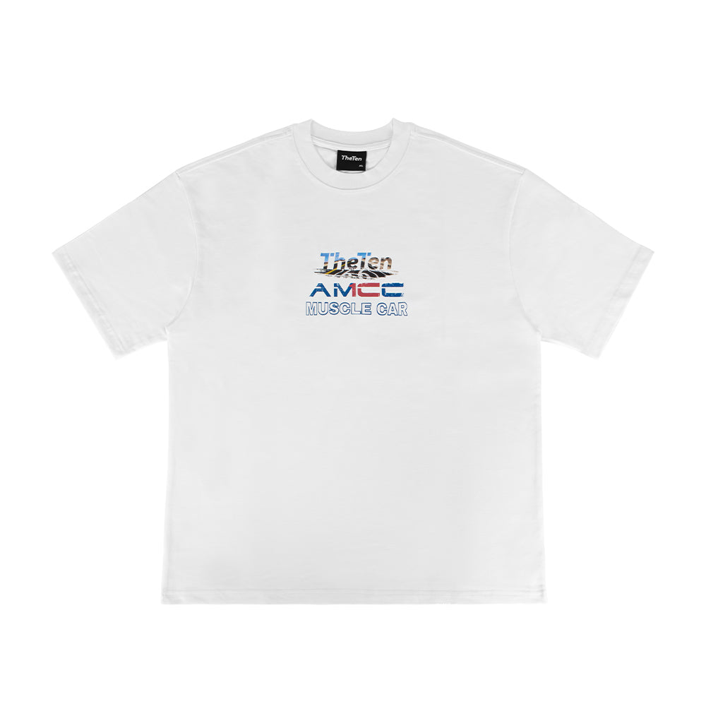 THETEN×AMCC LOGO T-SHIRT -  ROUTE 66 （WHITE）