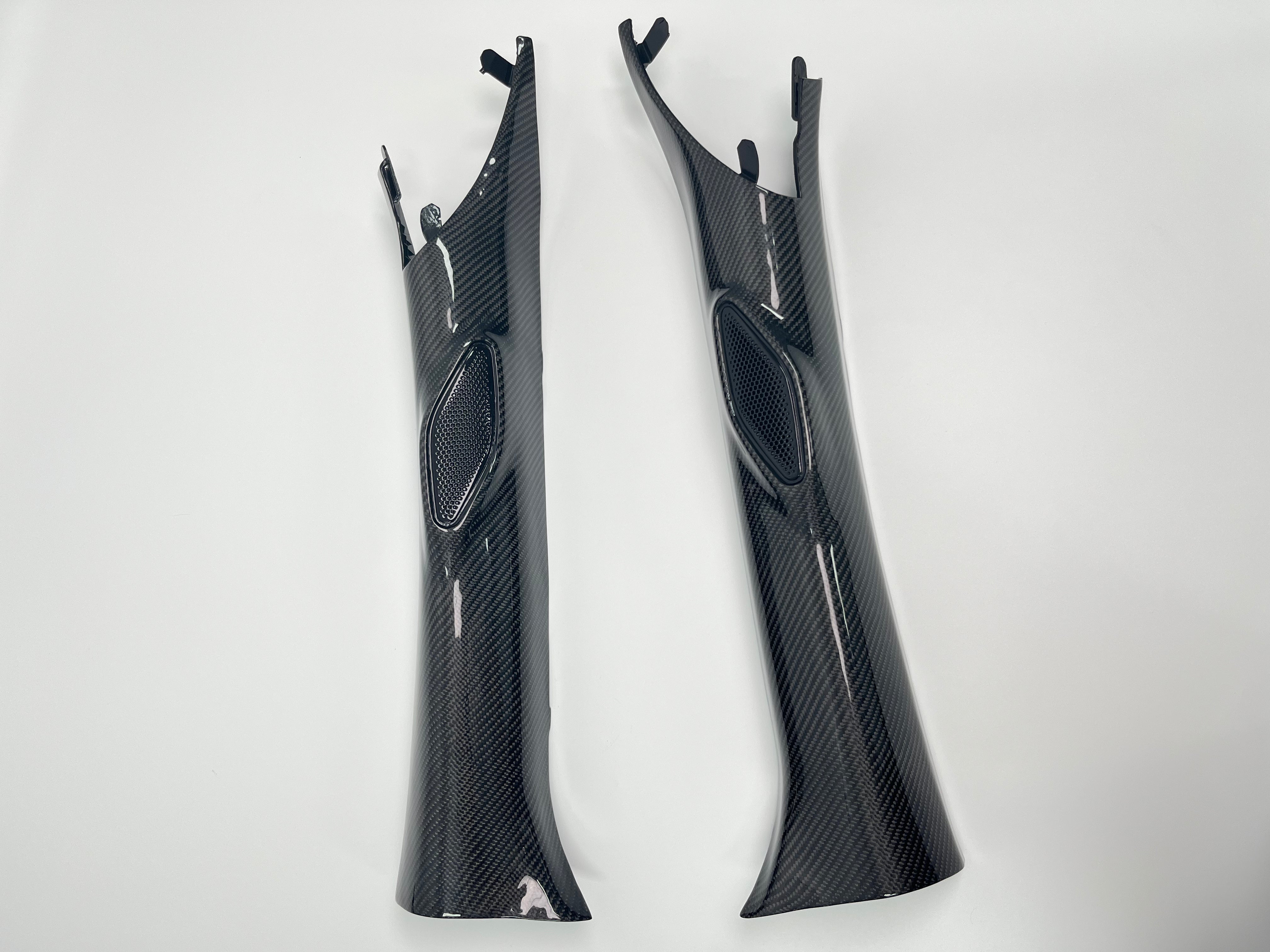 24+ Ford Mustang (S650) A-Pillar Trim Panel Set - 2 pcs
