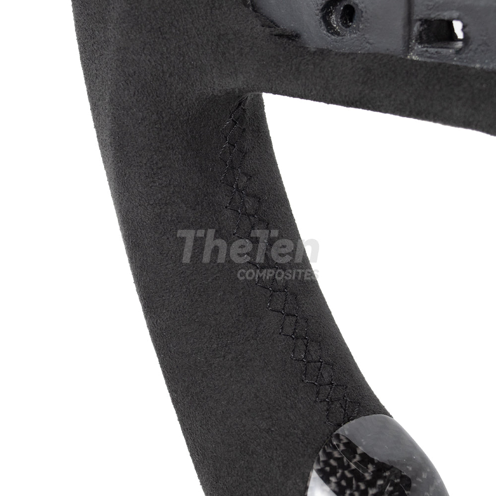 THETEN 2016-2021  HONDA CIVIC ALCANTARA CARBON FIBER STEERING WHEEL