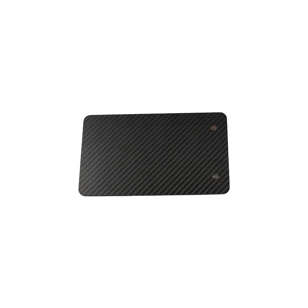 THETEN 3K CARBON FIBER CLIPBOARD WITH LOW PROFILE METAL CLIP (LETTER SIZE)