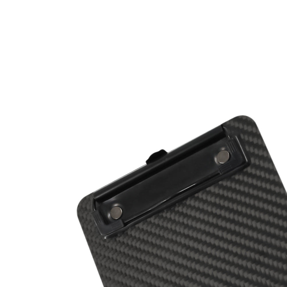 THETEN 3K CARBON FIBER Beam Metal Flip Top CLIPBOARD (A4 SIZE)