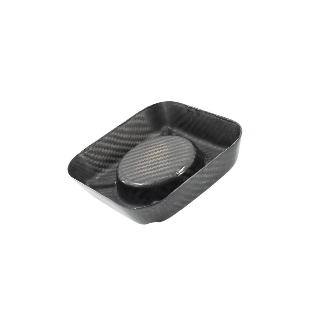 THETEN 6"PURE CARBON FIBER PORTABLE ASHTRAY