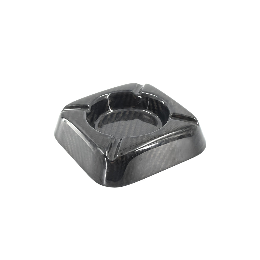 THETEN 6"PURE CARBON FIBER PORTABLE ASHTRAY