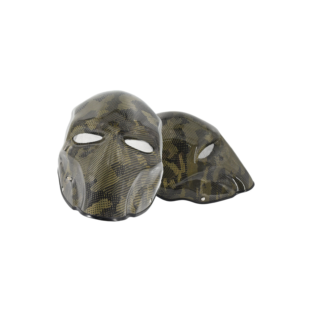 THETEN Camouflage CARBON FIBER MASK COSPLAY PROPS DEATHSTROKE THE TERMINATOR HELMET