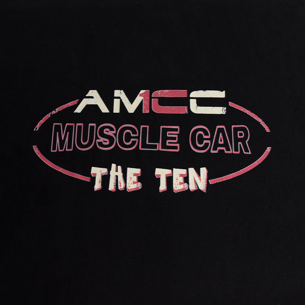 THETEN×AMCC LOGO T-SHIRT - "MUSCLE CAR" (BLACK)