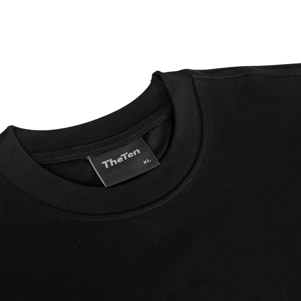 THETEN×AMCC LOGO T-SHIRT - "DREAMS ARE ACHIEVABLE" (BLACK)