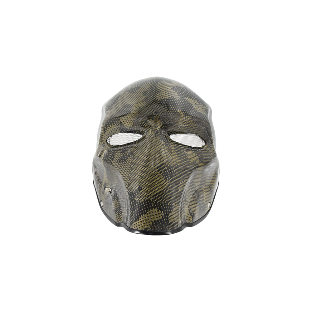 THETEN Camouflage CARBON FIBER MASK COSPLAY PROPS DEATHSTROKE THE TERMINATOR HELMET