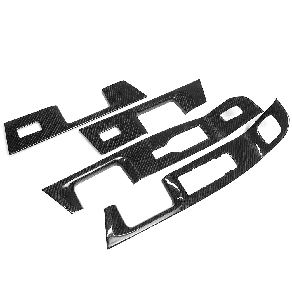 THETEN 2021-2024 FORD F150 RAPTOR ADHESIVE GLOSSY CARBON FIBER WINDOW